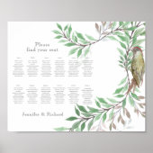 Woodland-Sitzplan Poster (Vorne)