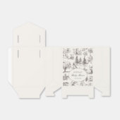 Woodland Sketched Baby Shower Geschenkschachtel (Ungefaltet)