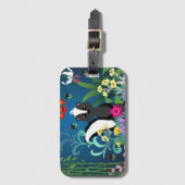 Woodland Skunk Gepäckanhänger (Vorderseite Vertikal)