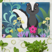 Woodland Skunk Geschirrtuch (Gefaltet)