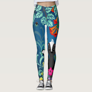 Woodland Skunk Leggings