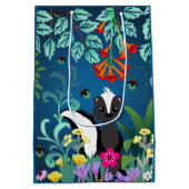Woodland Skunk Mittlere Geschenktüte (Rückseite)
