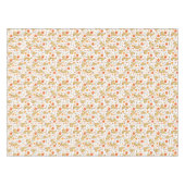 Woodland Spring Bunny Rabal Floral Tischdecke (Vorderseite (Horizontal))