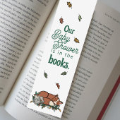 Woodland Storybook Babydusche Lesezeichen Sheet