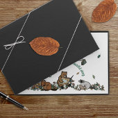 Woodland Storybook Wünsche für Babydusche Gästebuch