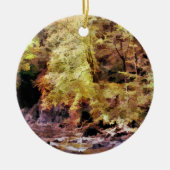 WOODLAND STREAM KERAMIK ORNAMENT (Vorne)
