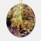 WOODLAND STREAM KERAMIK ORNAMENT (Links)
