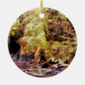 WOODLAND STREAM KERAMIK ORNAMENT (Hinten)