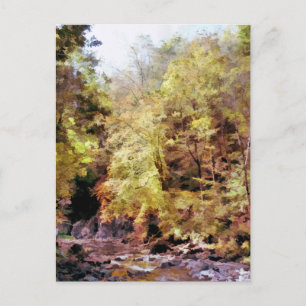 WOODLAND STREAM POSTKARTE