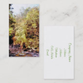 WOODLAND STREAM VISITENKARTE (Vorne/Hinten)