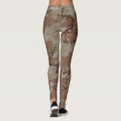 Woodland Tarnung Military Pattern Leggings (Rückseite)