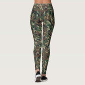 Woodland Tarnung Military Pattern Leggings (Rückseite)