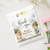Woodland Thank You Forest Animals Baby Shower Geschenktütchen (Versiegelt)