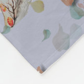 Woodland Theme Baby Fleecedecke (Ecke)