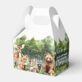 Woodland Theme Kinderdusche Geschenkschachtel (Vorderseite)