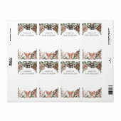 Woodland-Tiere Babyduschbücher-Aufkleber (Vorne)