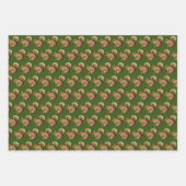 Woodland Vibes Squirrel Geschenkpapier Set (Vorderseite 2)