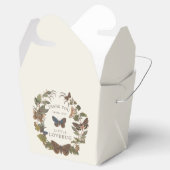 Woodland Vintag Botanical Baby Dusche Geschenkschachtel (Geöffnet)