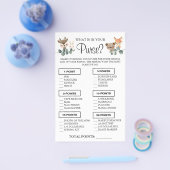 Woodland Was ist in Ihrer Handtasche Duschspielkar Flyer (Einzeln)