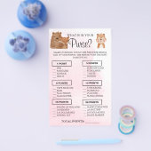 Woodland Was ist in Ihrer Handtasche Duschspielkar Flyer (Einzeln)