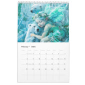 Woodland Whimsy – Elf & Animal Calendar 2026 Kalender (Feb 2026)