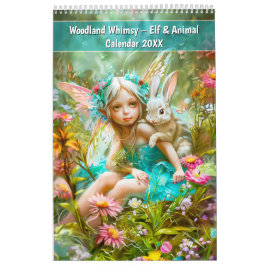 Woodland Whimsy – Elf- und Tierkalender 2026 Kalender