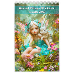 Woodland Whimsy – Elf- und Tierkalender 2026 Kalender