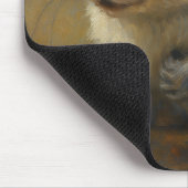 Woodland Whimsy - Realistisches Eichhörnchenportra Mousepad (Ecke)