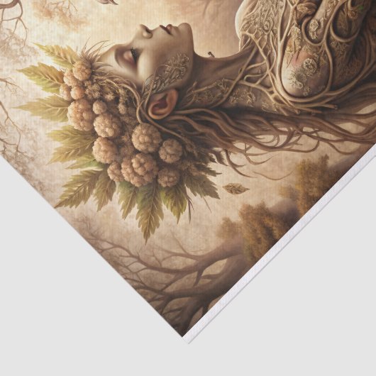 Woodland Whisper Dryad's Reverie Decoupage Seidenpapier (Ausschnitt)