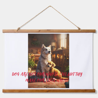 "Woodland Whispers Tapestry" Wandteppich Mit Holzrahmen