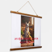 "Woodland Whispers Tapestry" Wandteppich Mit Holzrahmen (Gewinkelt)