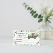 Woodland Wie viele Sicherheits-Buttone Kinderdusch Platzkarte (Stehend Vorderseite)