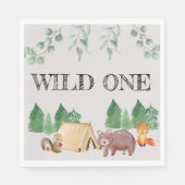 Woodland Wild ONE Serviette (Vorderseite)