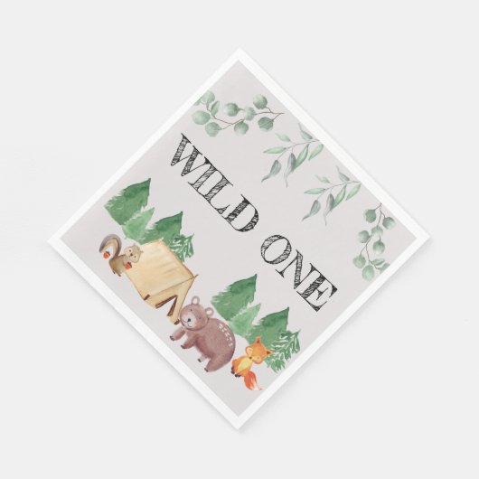 Woodland Wild ONE Serviette (Ecke)