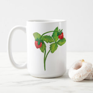 Woodland Wild Strawberry Fragaria vesca Kaffeetasse