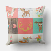 WOODLAND - wild und frei Kissen (Rückseite)