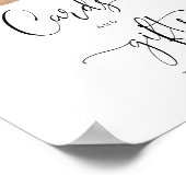 Woodland Wir können Bärenkarten und Geschenke wart Poster (Ecke)