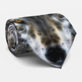 Woodland Wolf Inspirationsporträt Krawatte (Gerollt)