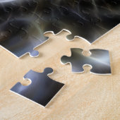 Woodland Wolf Inspirationsporträt Puzzle (Seite)