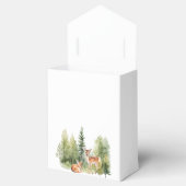 Woodland Wonder Deer Baby Dusche Geschenkschachtel (Geöffnet)