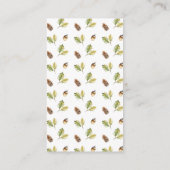 Woodland Wonder Deer Diaper Raffel Ticket Begleitkarte (Rückseite)