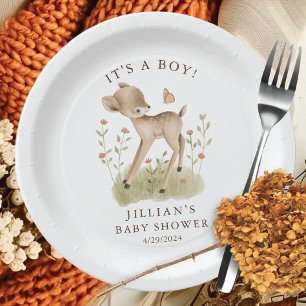 Woodland Wonder Deer Pappteller