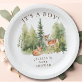 Woodland Wonder Deer Pappteller