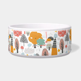 Woodland Wonders Whimsical Enchanted Forest Pet Napf