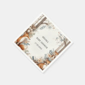 Woodland-Zauberei Kinderdusche Serviette (Ecke)