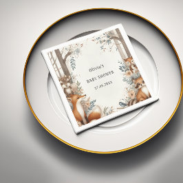 Woodland-Zauberei Kinderdusche Serviette