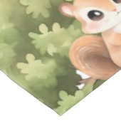 Woodland Zoo Adventure Baby Boy Dusche Tischdecke (Schrägansicht)