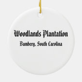 woodlands2 keramikornament (Hinten)