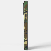 Woodlands Camouflage Outdoorsman-Geschenk Case-Mate iPhone Hülle (Rückseite / Links)