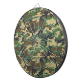 Woodlands Camouflage Outdoorsman-Geschenk  Dartscheibe (Vorderseite rechts)